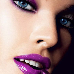 Фиолетовый макияж